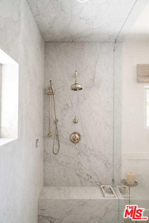 1750 Will Geer Road Topanga, CA 90290 - Photo 33 of 49 a bathroom with a shower