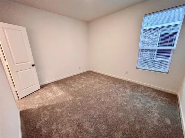 a view of small space with racks on the wall