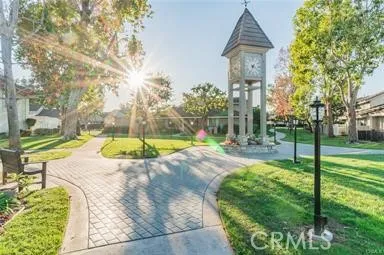 a view of a park with entertaining space