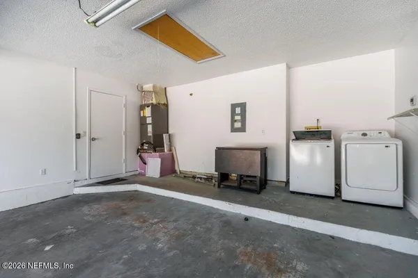 a view of a storage & utility room