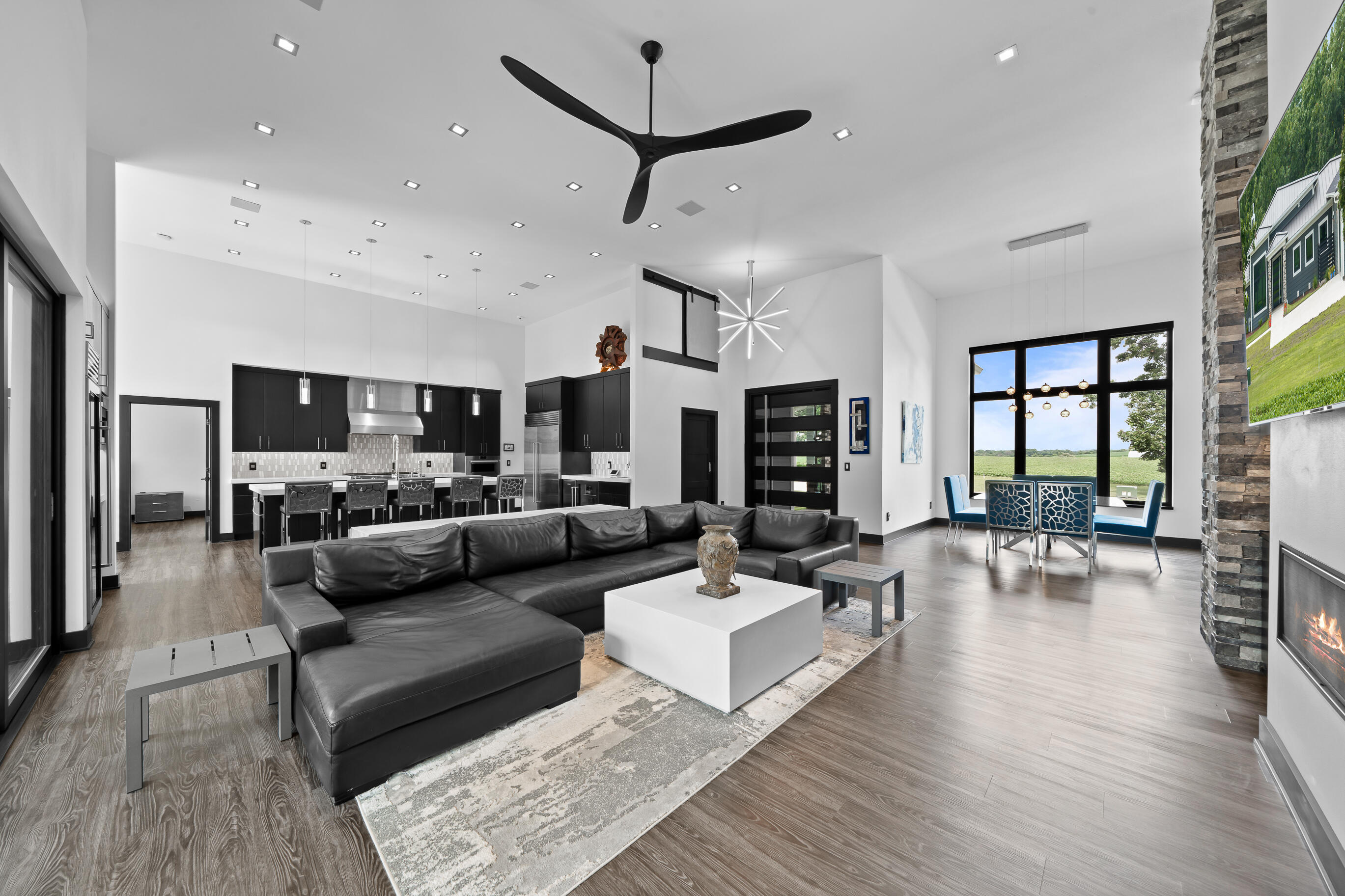 W3830 Scotch Bush Road Lafayette, WI 53121 - Photo 15 of 135 Soaring Ceilings