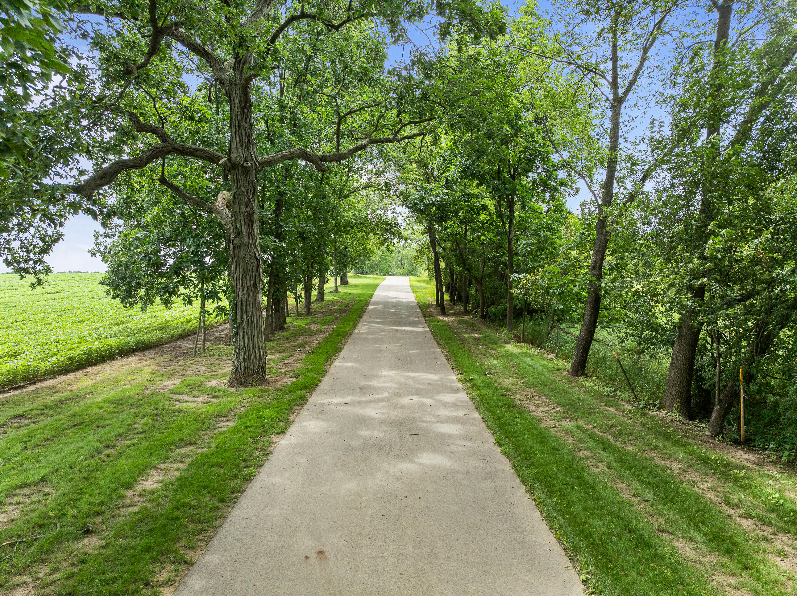 W3830 Scotch Bush Road Lafayette, WI 53121 - Photo 2 of 135 Beautiful Entry to Property
