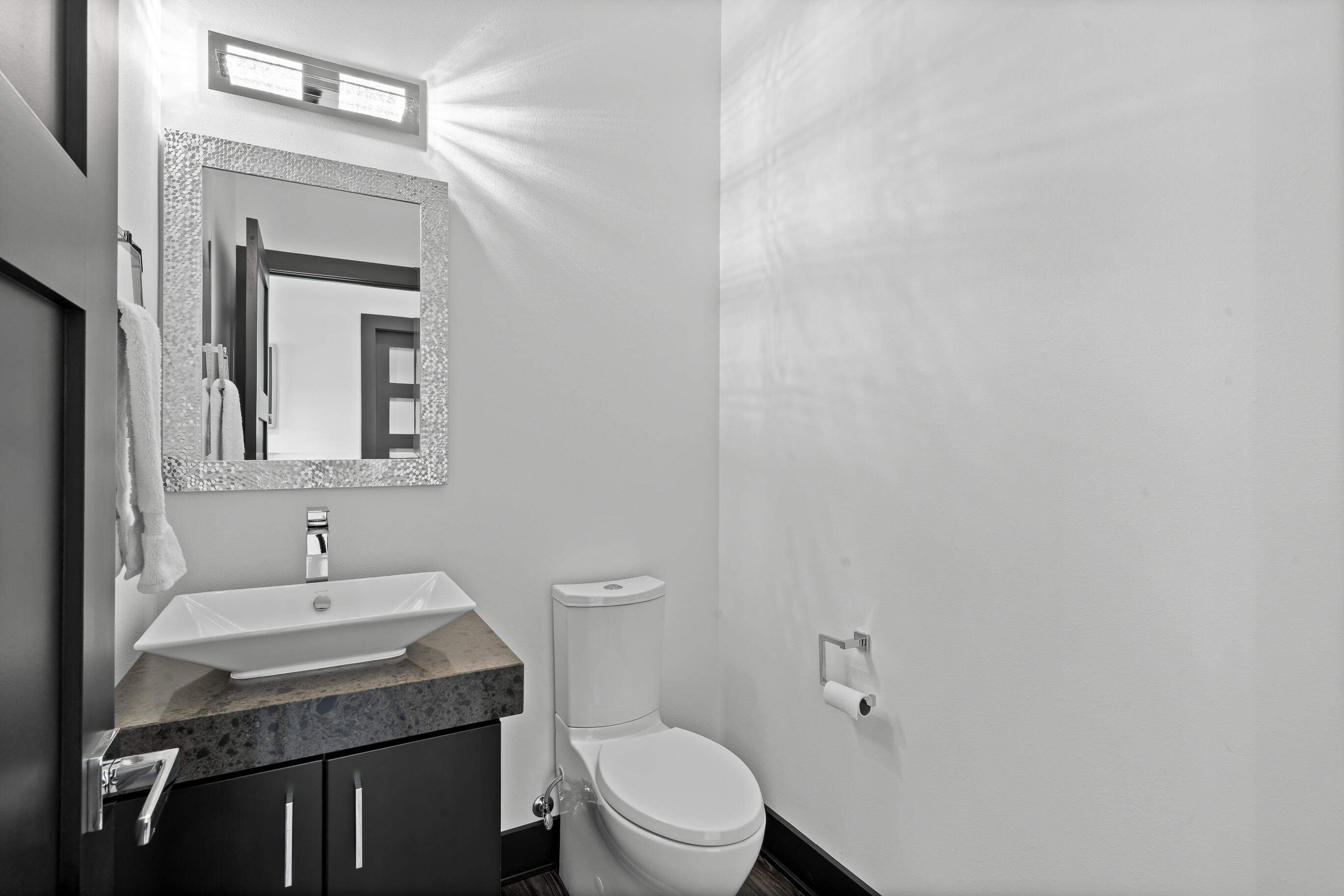 W3830 Scotch Bush Road Lafayette, WI 53121 - Photo 52 of 135 Powder Room