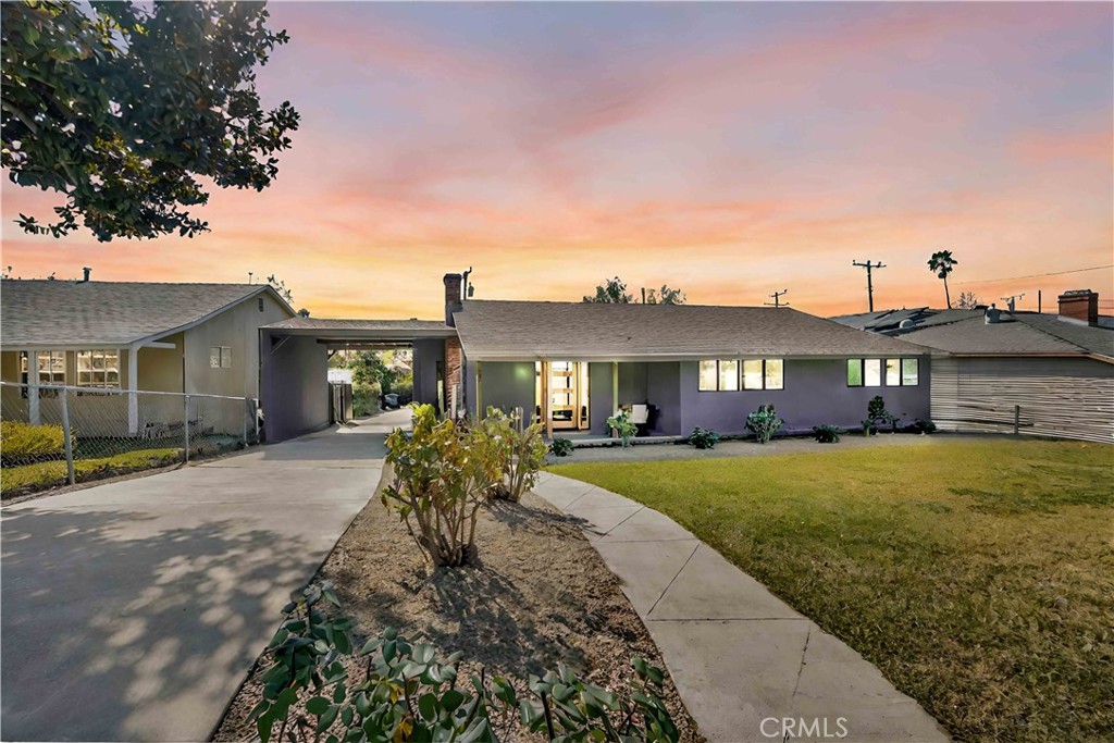 68 Laurel Drive Altadena, CA 91001 - Photo 48 of 59 a front view of a house with a yard and pathway