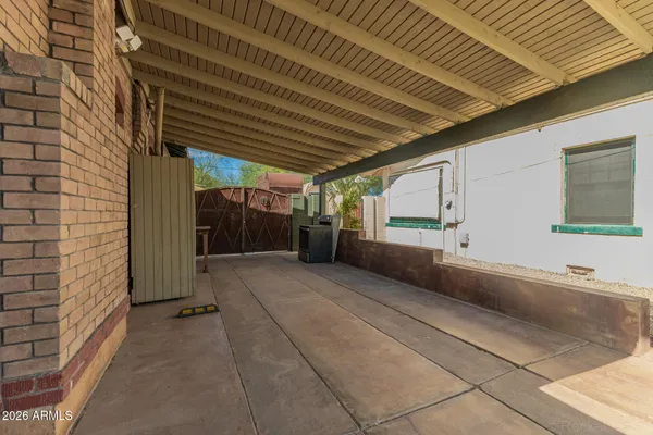 a view of basement