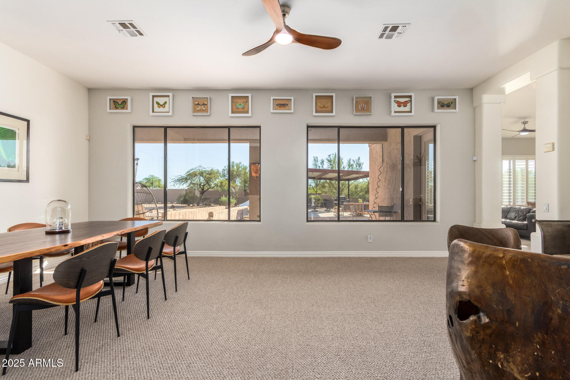 105 East Tanya Road Phoenix, AZ 85086 - Photo 25 of 63 a living room with furniture and a large window