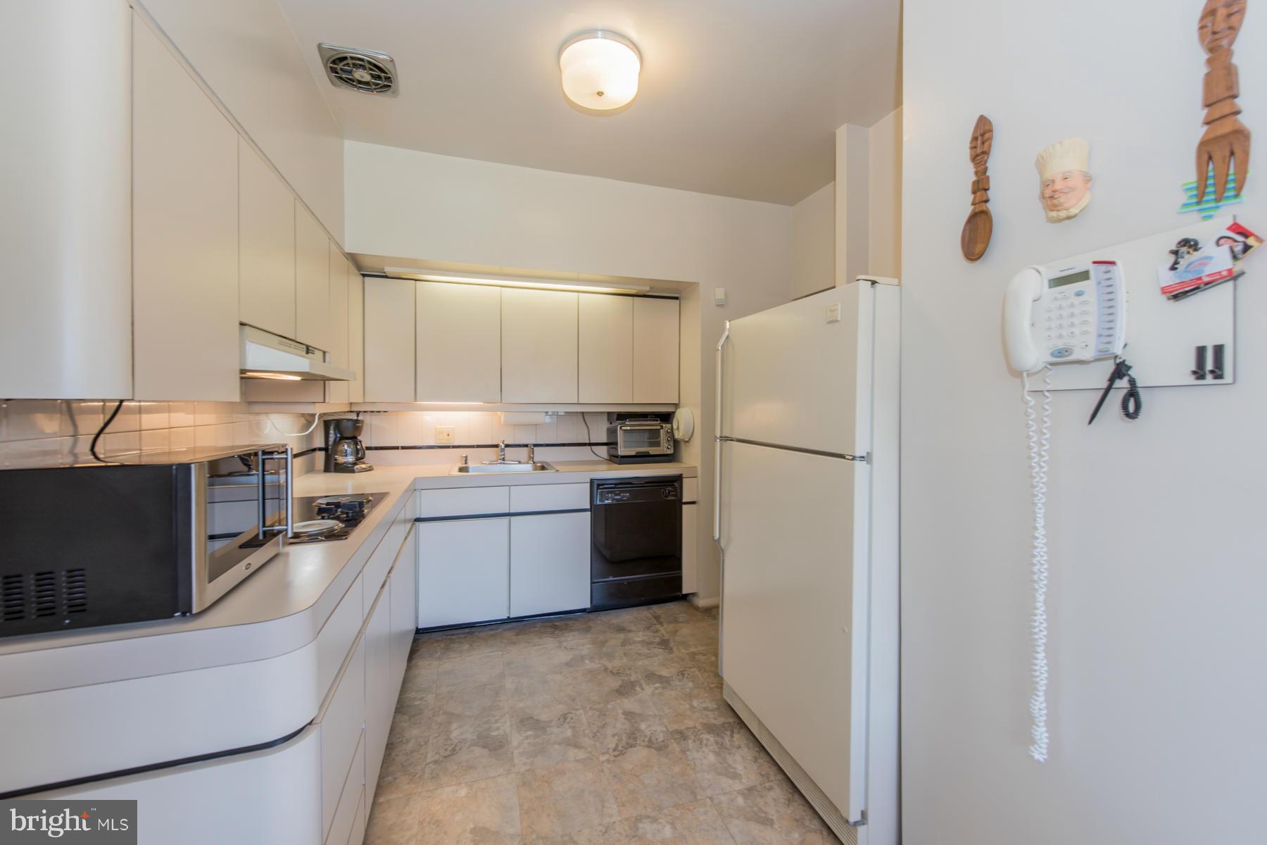 4703 Belle Forte Road Baltimore, MD 21208 - Photo 5 of 19 a kitchen with a refrigerator a sink and dishwasher