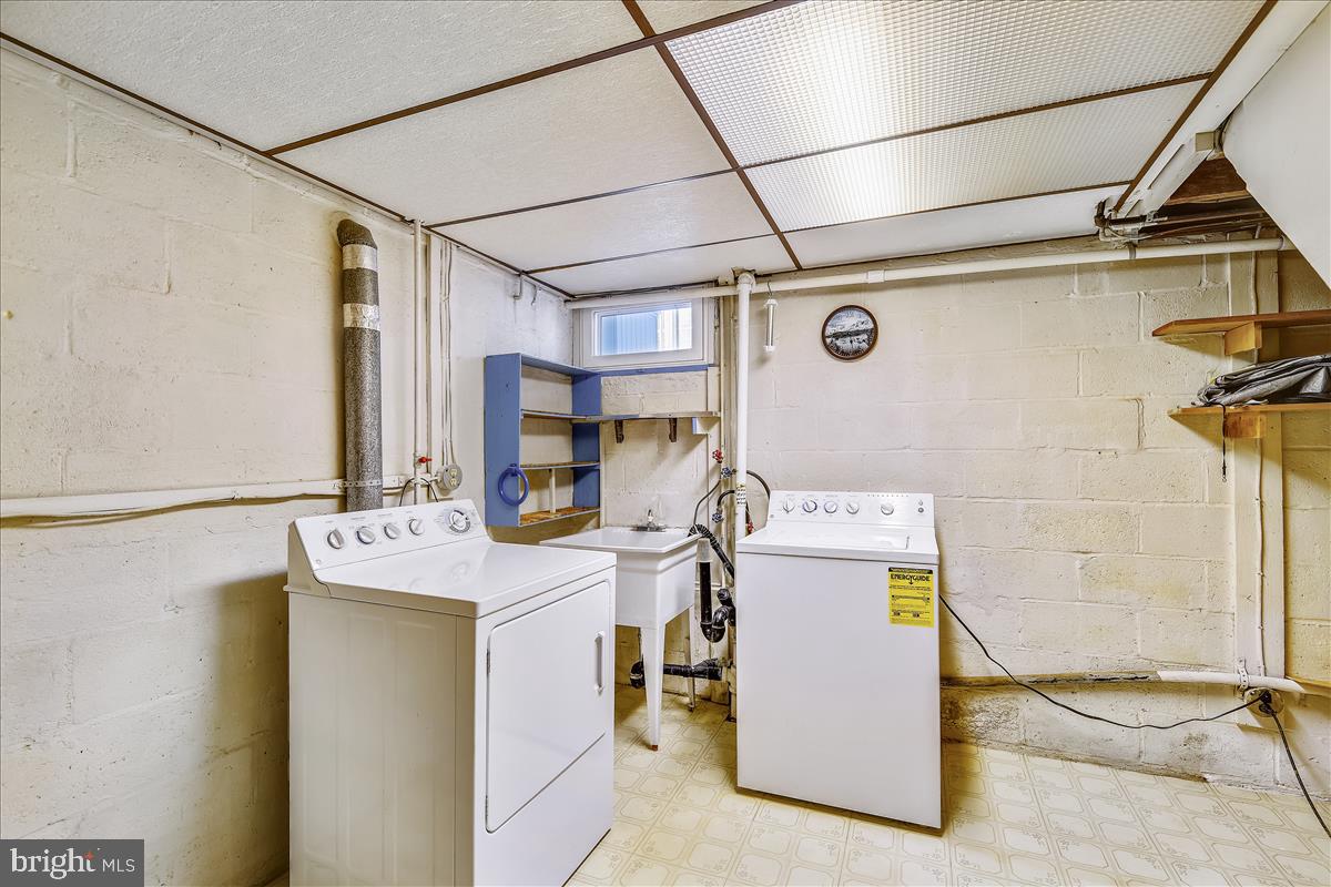 312 Cheddington Road Linthicum, MD 21090 - Photo 26 of 36 Lower Level Laundry