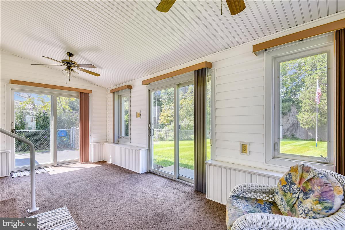312 Cheddington Road Linthicum, MD 21090 - Photo 30 of 36 Rear 3 Season Porch