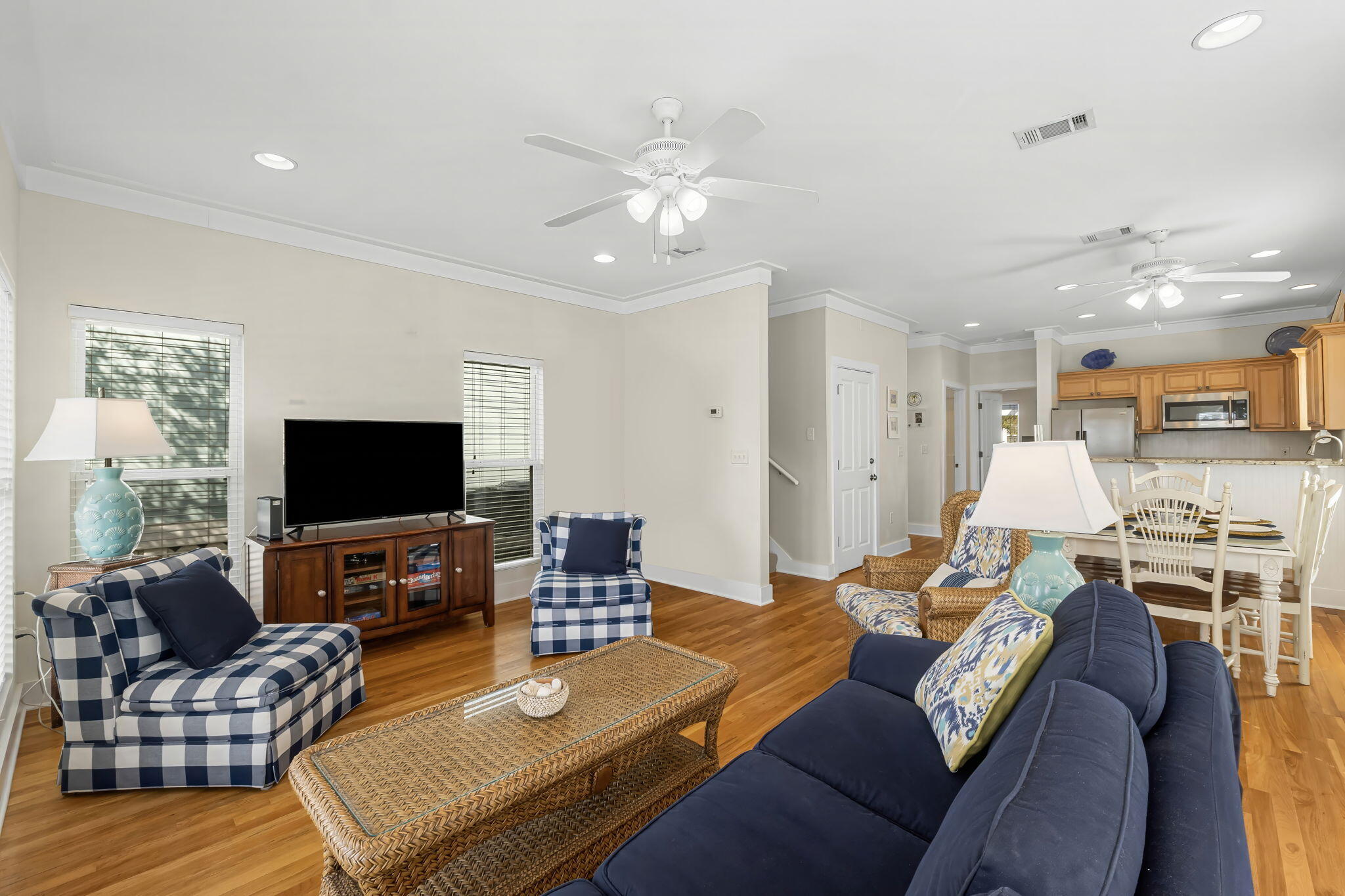 52 Cottage Way, Unit 5 Inlet Beach, FL 32461 - Photo 14 of 54 a living room with furniture and a flat screen tv
