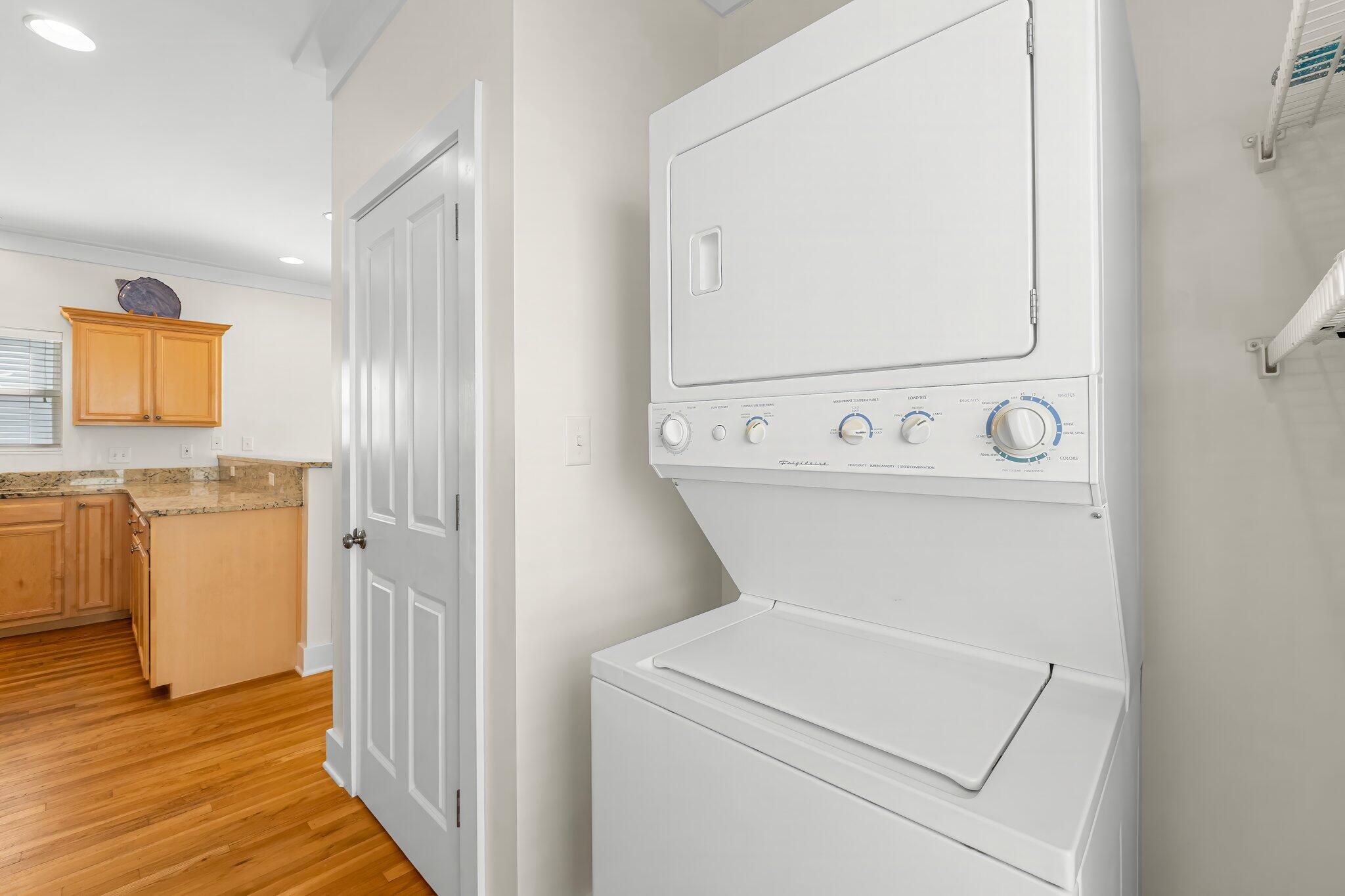 52 Cottage Way, Unit 5 Inlet Beach, FL 32461 - Photo 38 of 54 a utility room with dryer and washer