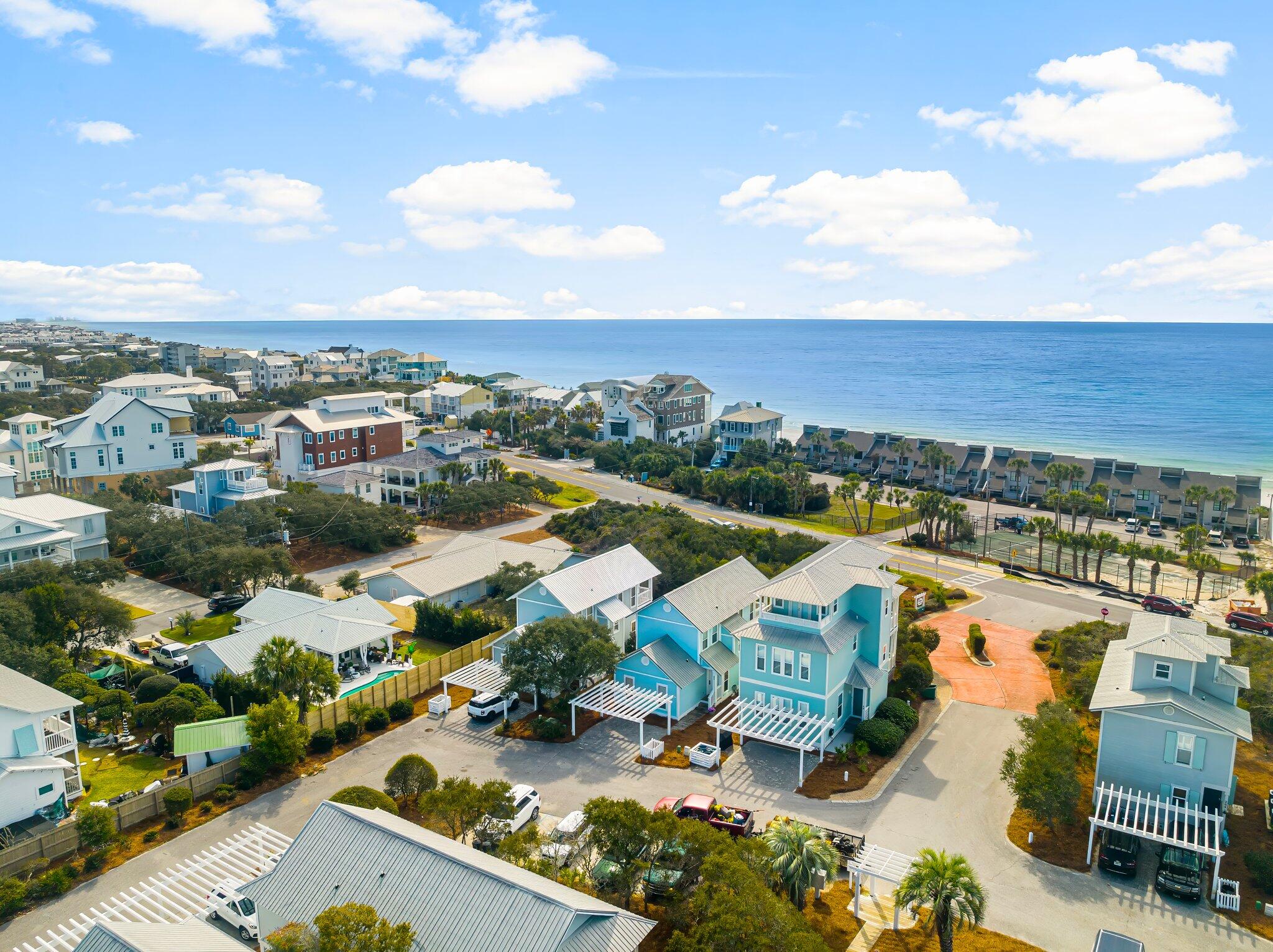 52 Cottage Way, Unit 5 Inlet Beach, FL 32461 - Photo 41 of 54 an aerial view of a city