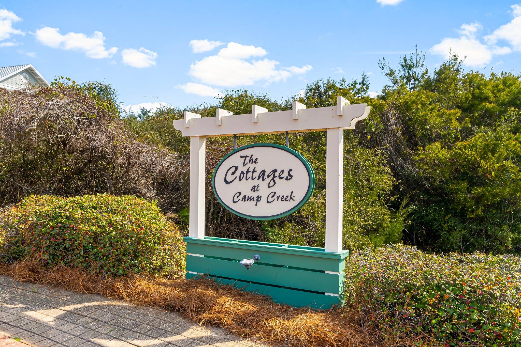 52 Cottage Way, Unit 5 Inlet Beach, FL 32461 - Photo 47 of 54 a view of a sign of a park