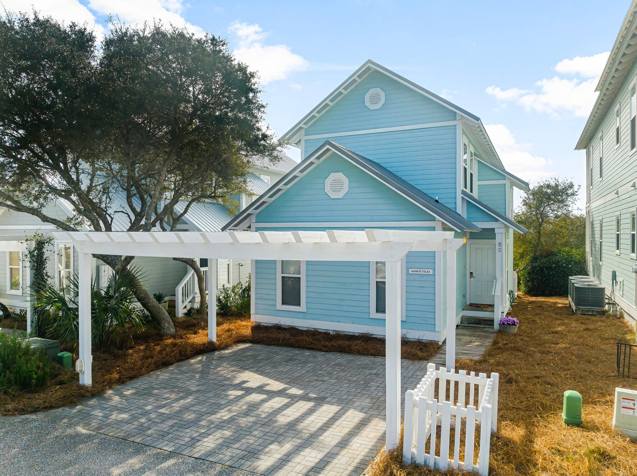 52 Cottage Way, Unit 5 Inlet Beach, FL 32461 - Photo 6 of 54 a view of a house with a yard