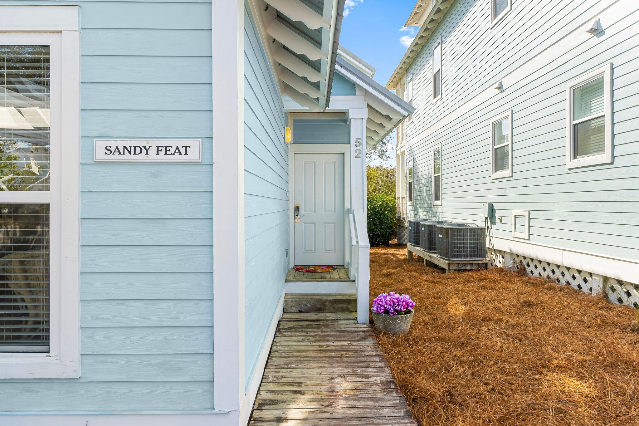 52 Cottage Way, Unit 5 Inlet Beach, FL 32461 - Photo 8 of 54 a view of a entryway with door
