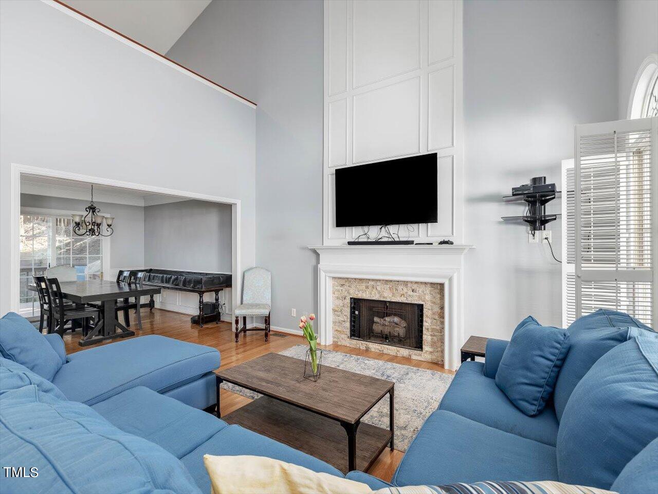 8200 Greywinds Drive Raleigh, NC 27615 - Photo 6 of 39 10-Living Room