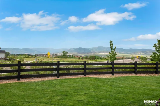 a view of outdoor space and city view