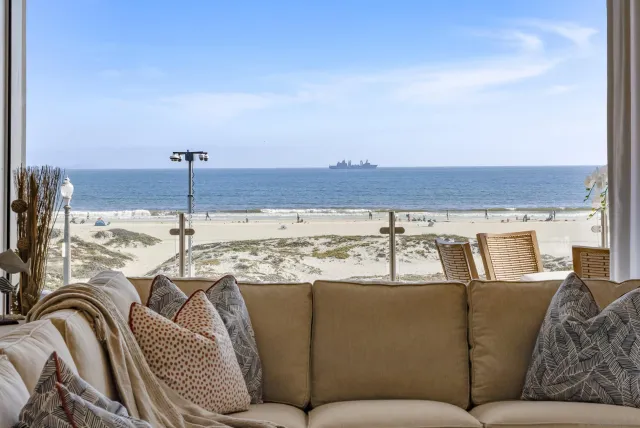 a view of a living room a couch and a coffee table