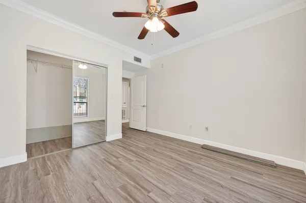 wooden floor in an empty room