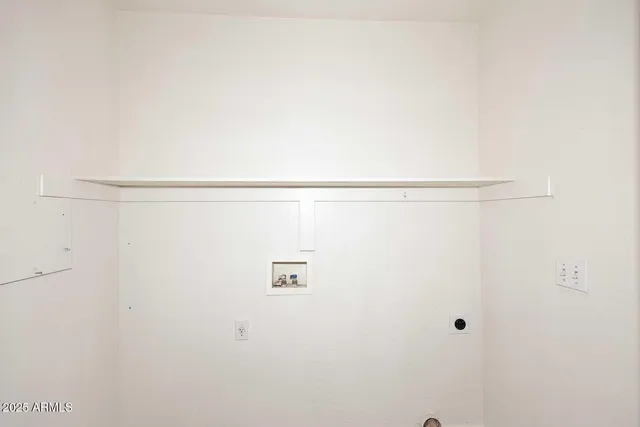 a close up view of racks on the wall