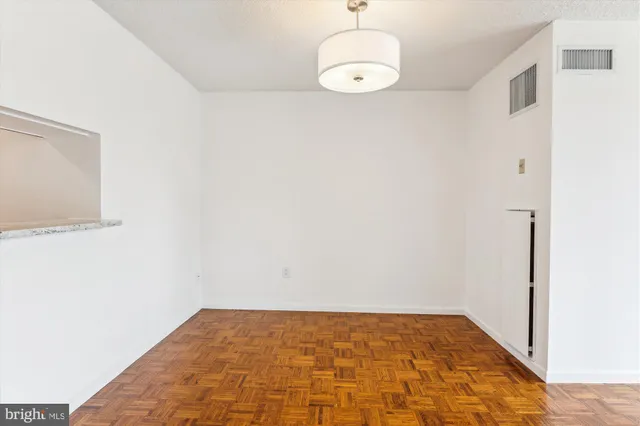 a view of empty room