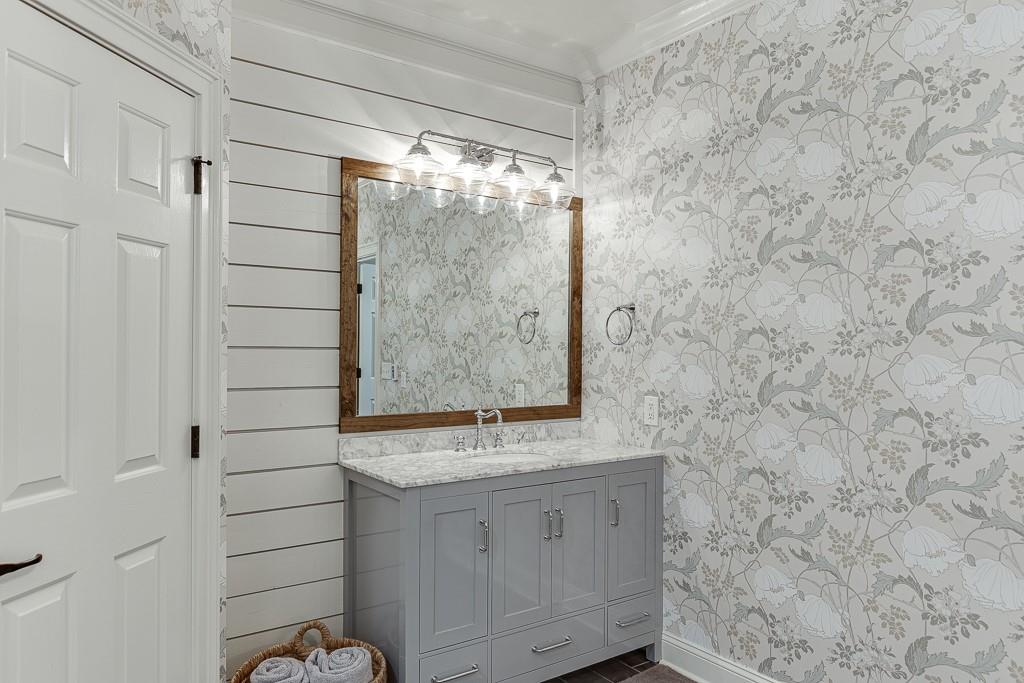 986 Austin Road Winder, GA 30680 - Photo 47 of 135 a bathroom with a shower and a sink