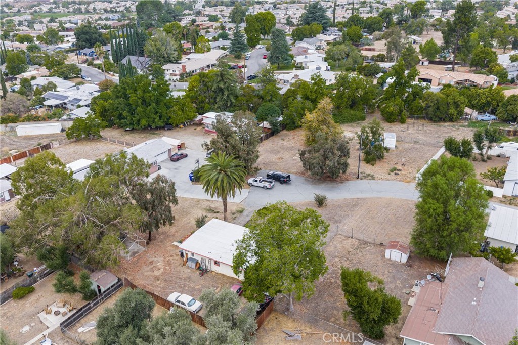 11870 3rd Street Yucaipa, CA 92399 - Photo 13 of 18 an aerial view of a house with a yard