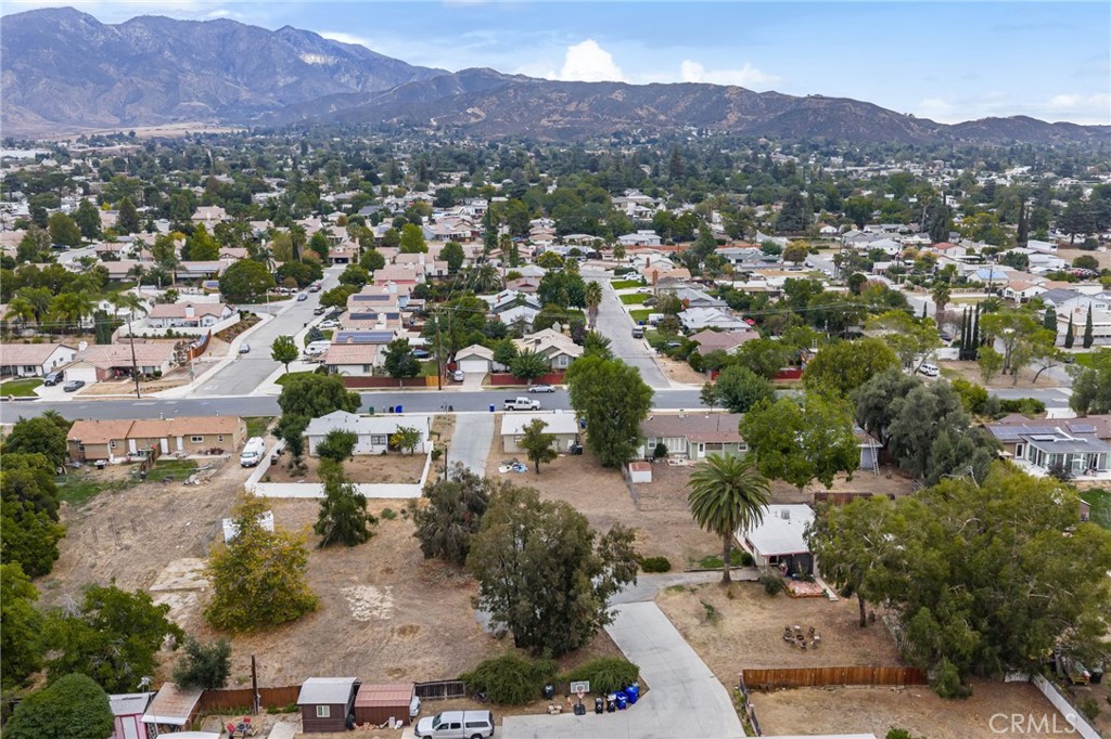 11870 3rd Street Yucaipa, CA 92399 - Photo 16 of 18 an aerial view of residential houses and outdoor space