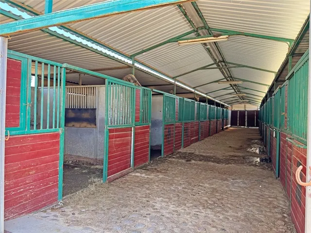 a view of a wooden house