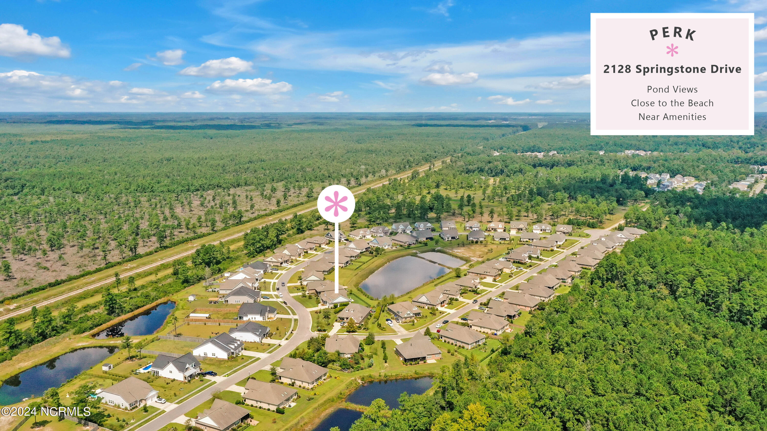 2128 Springstone Drive Leland, NC 28451 - Photo 48 of 51 2128SpringstoneDriveDrone-Perks