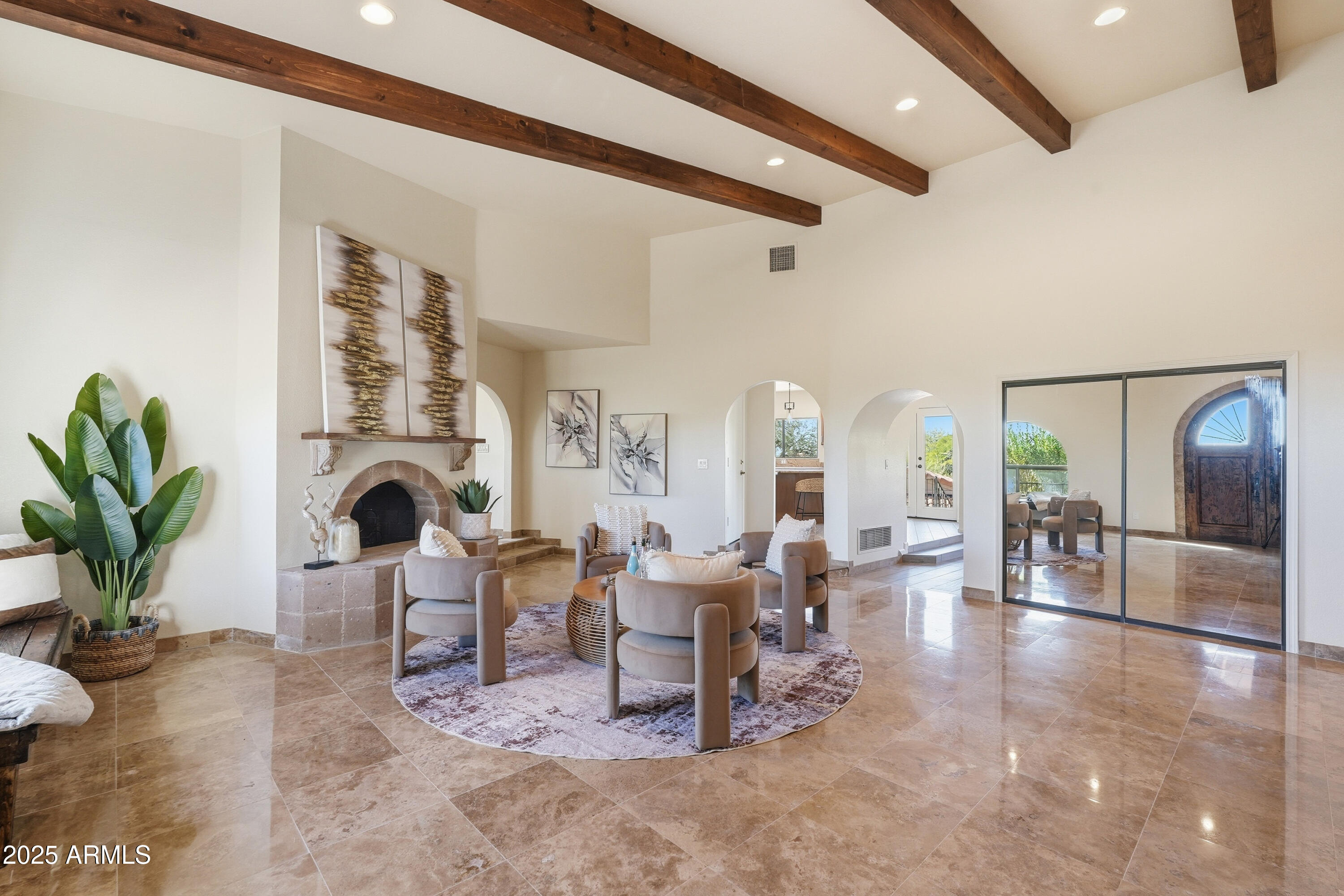 36618 Wild Flower Road Carefree, AZ 85377 - Photo 9 of 60 MOST INVITING FOYER!
