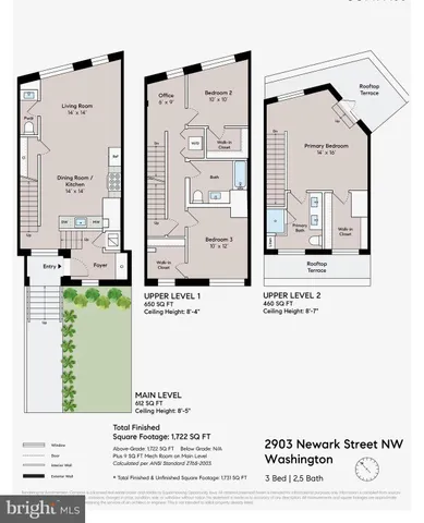 $1,495,000 | 2903 Newark Street Northwest, Washington, DC 20008