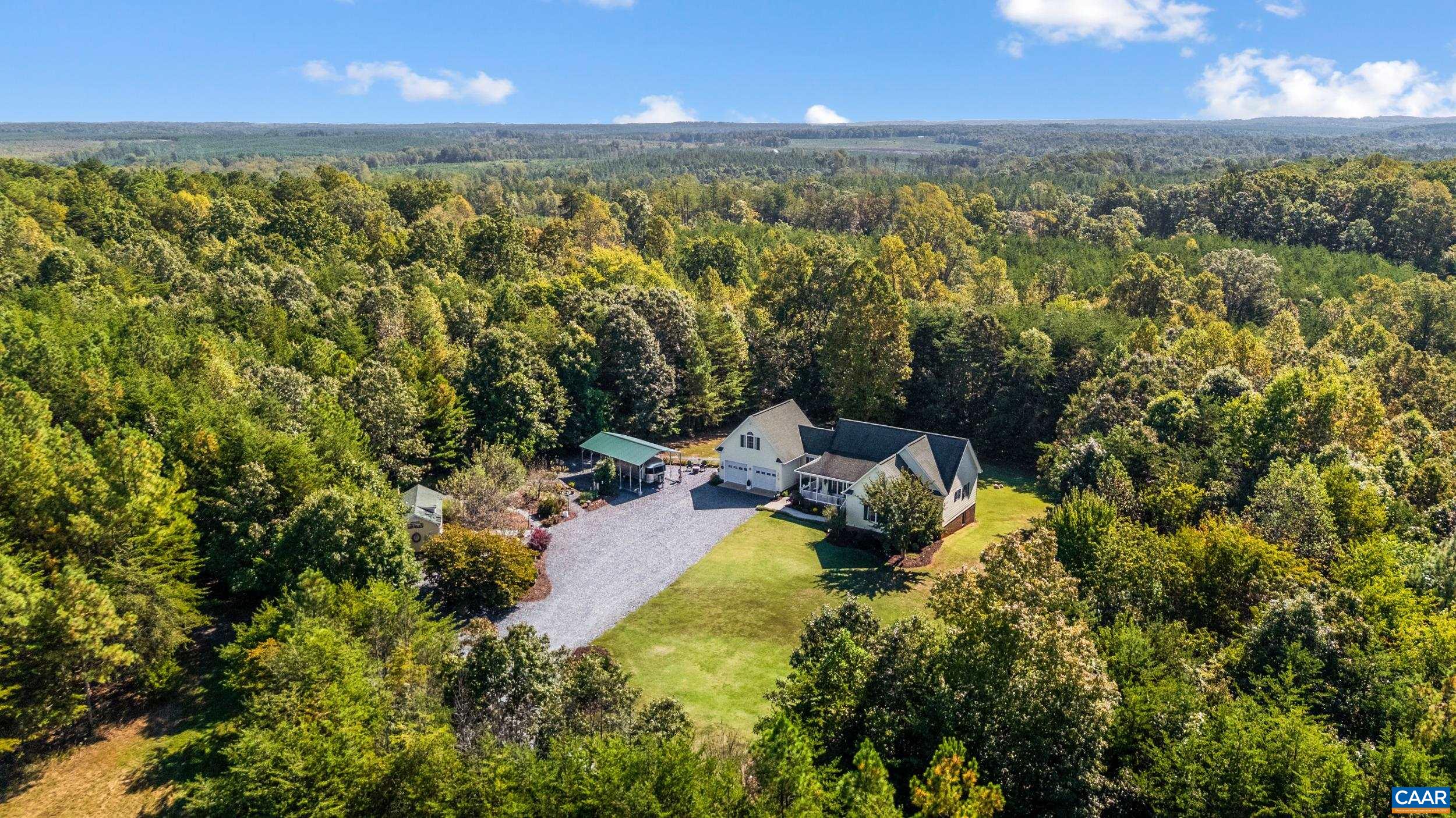 a view of a lake with a mountain