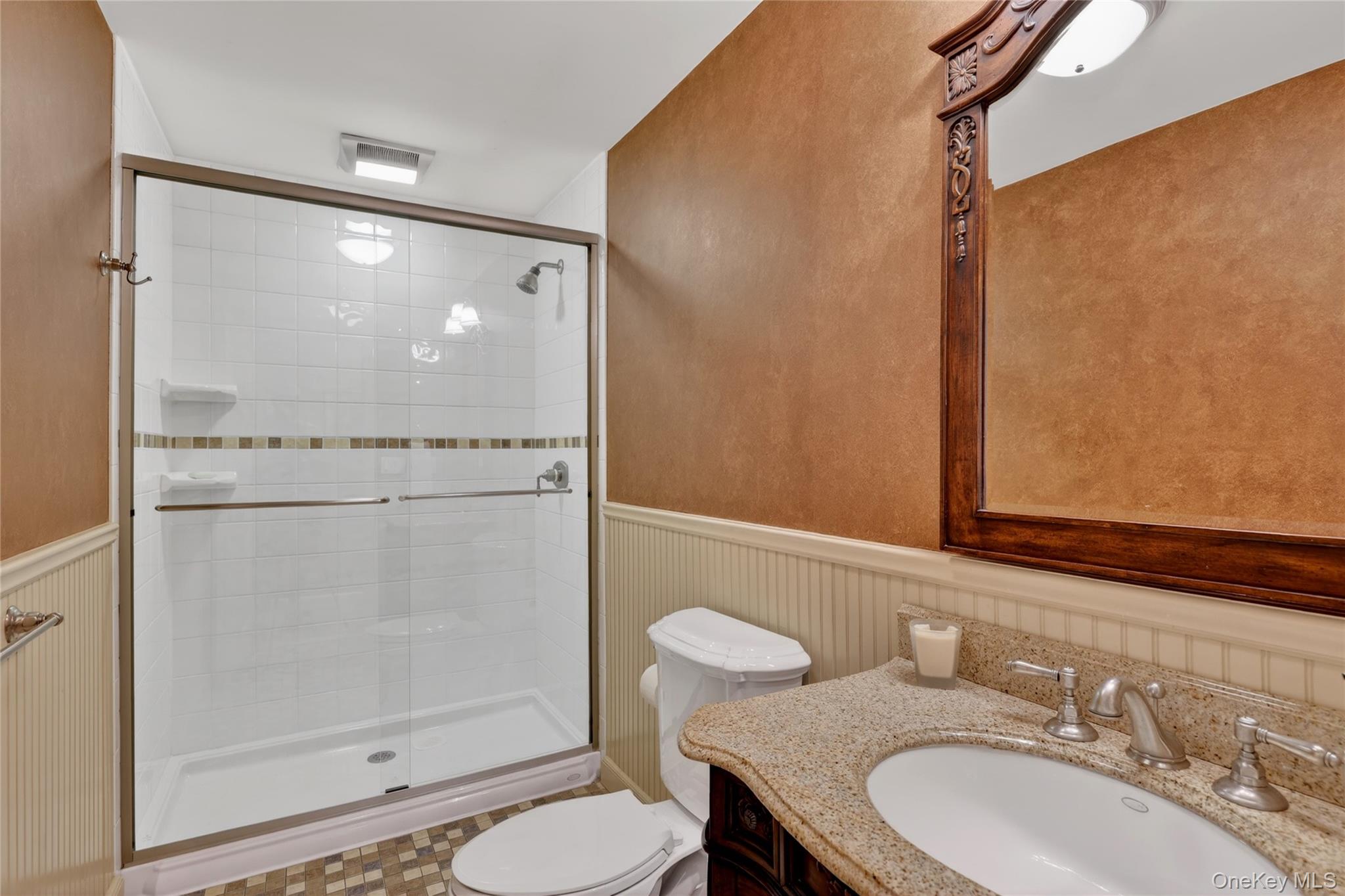 301 Bear Ridge Road Pleasantville, NY 10570 - Photo 18 of 48 First floor full bath with step in shower just steps from first floor bedroom.