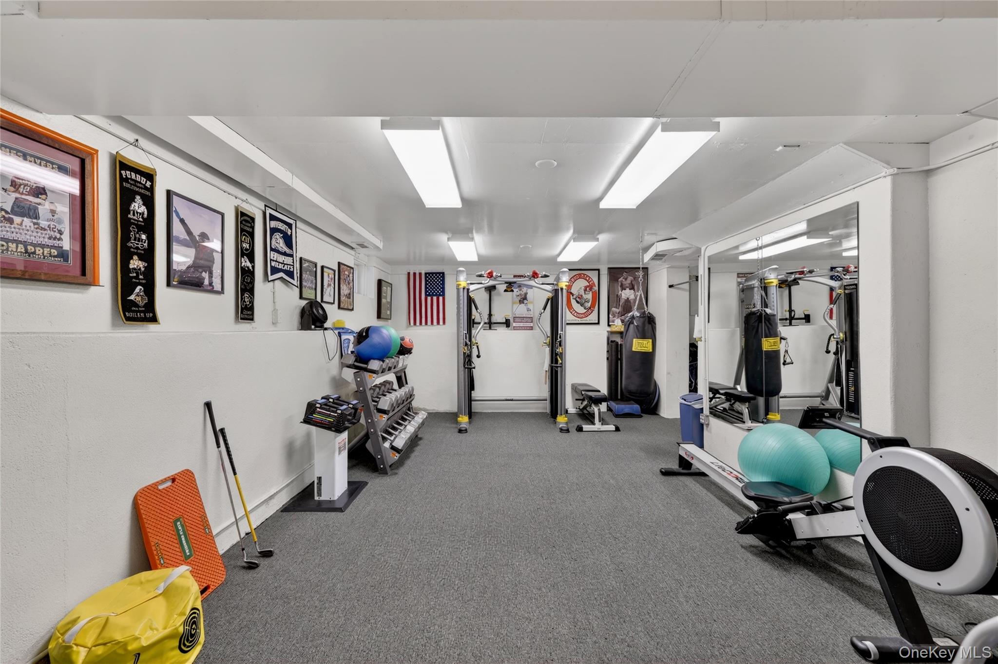 301 Bear Ridge Road Pleasantville, NY 10570 - Photo 31 of 48 Weight room in basement! Weights included!