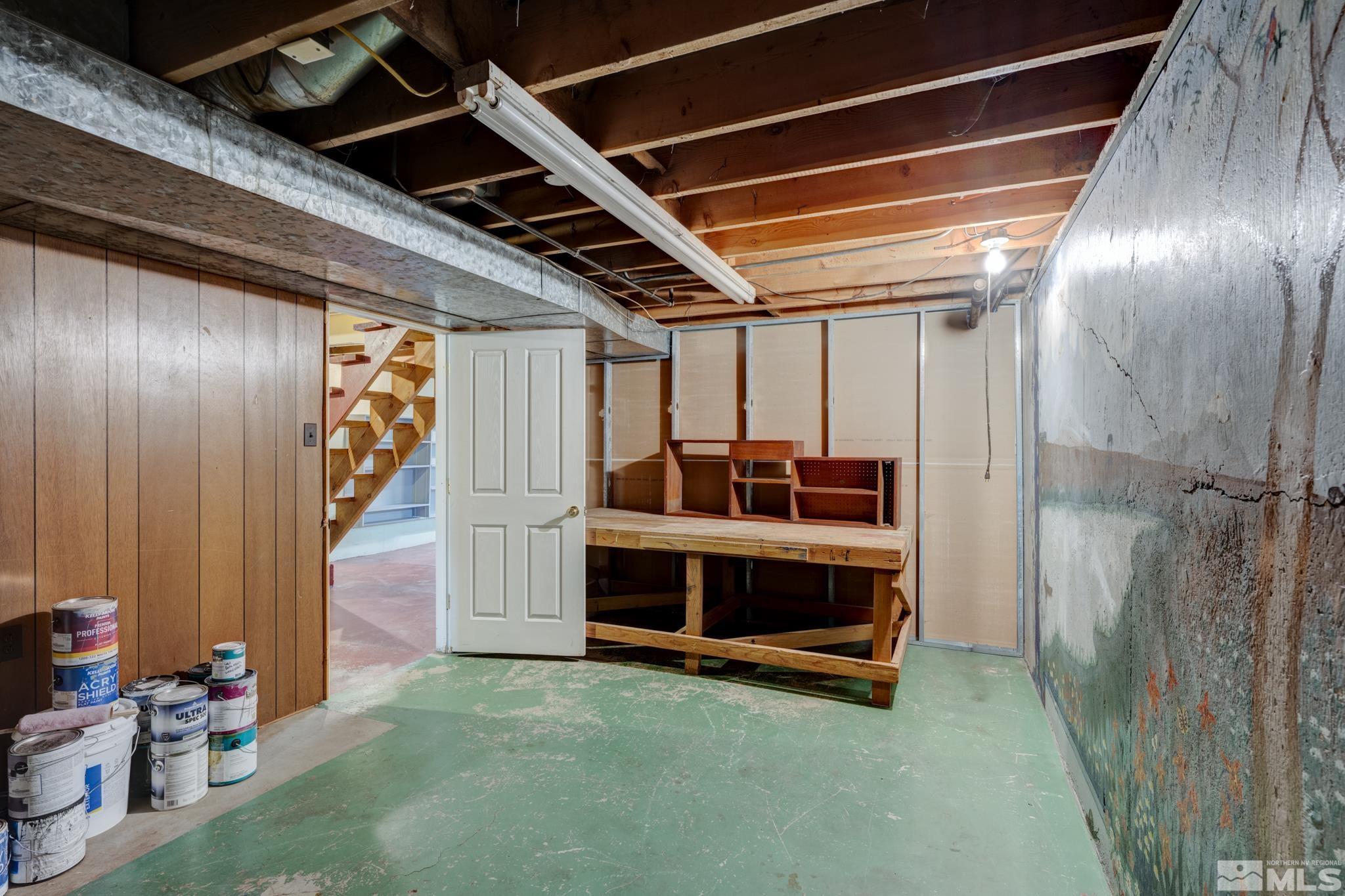 619 Thoma Street Reno, NV 89502 - Photo 17 of 40 a view of room with stairs