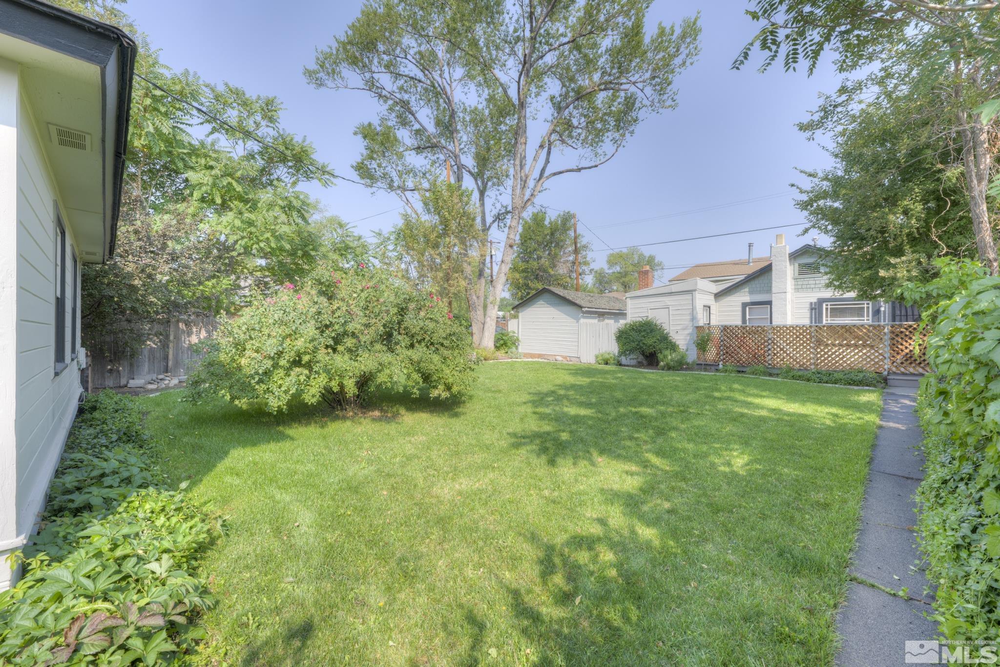 619 Thoma Street Reno, NV 89502 - Photo 27 of 40 a view of a house with a yard