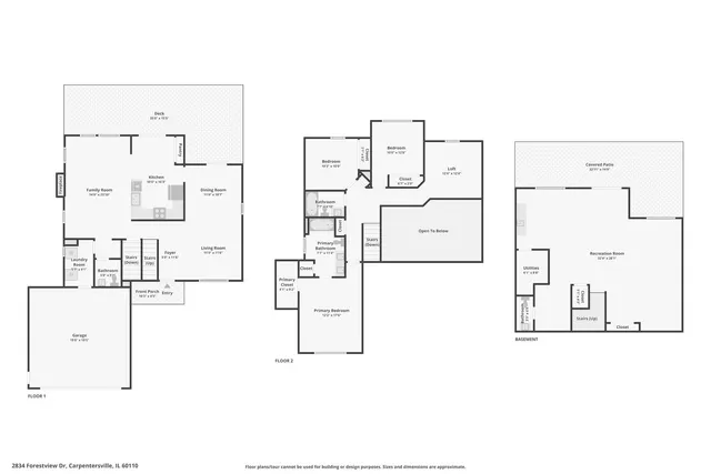 $464,990 | 2834 Forestview Drive, Carpentersville, IL 60110
