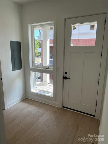 wooden floor in a room