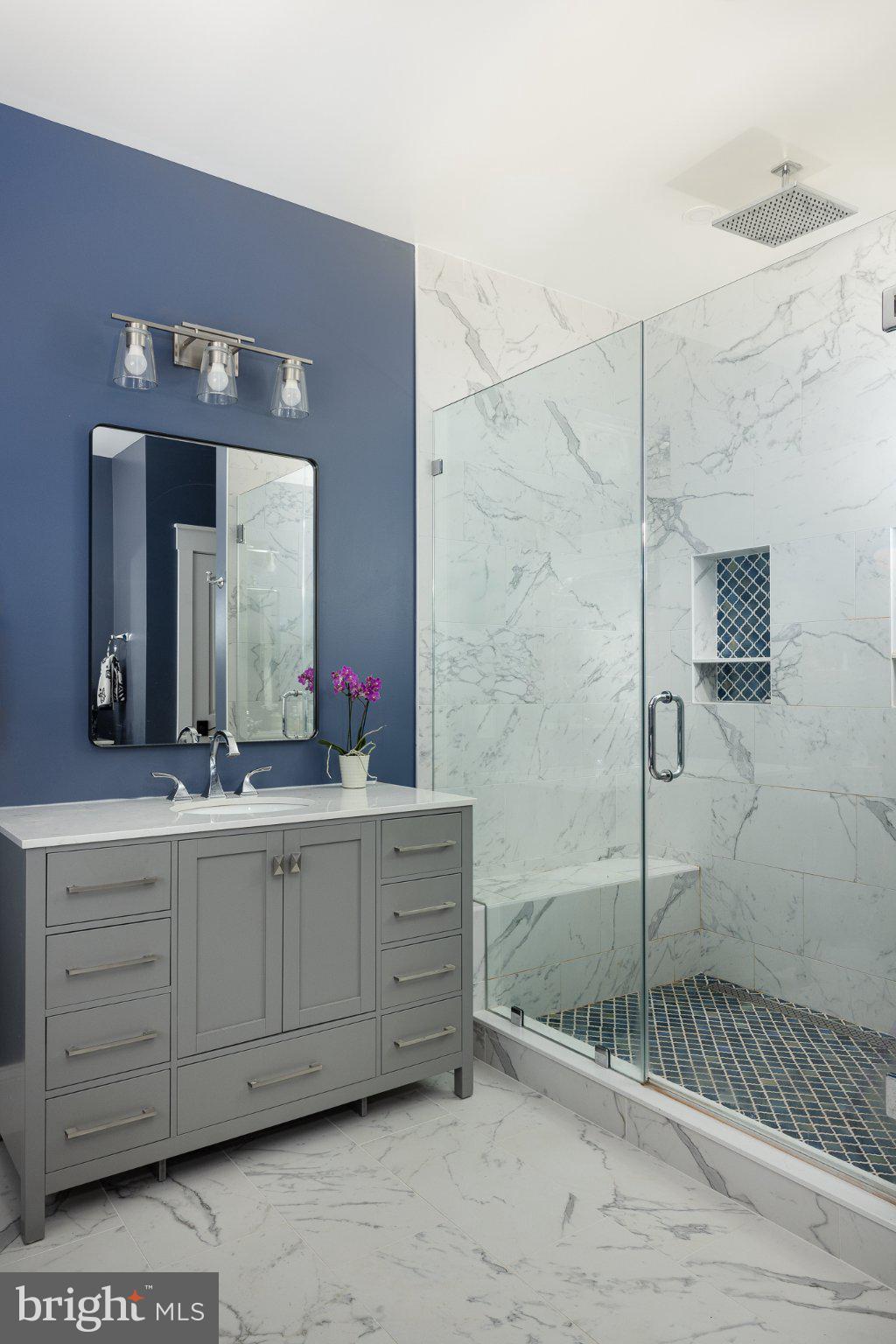4905 16th Road North Arlington, VA 22207 - Photo 18 of 19 Elegant bathroom with modern finishes.