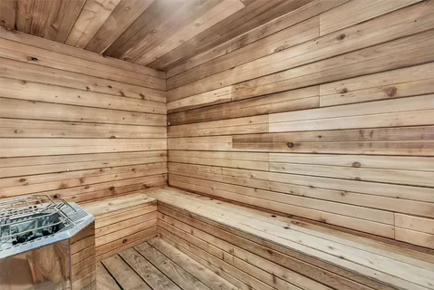 a front view of a house with glass windows