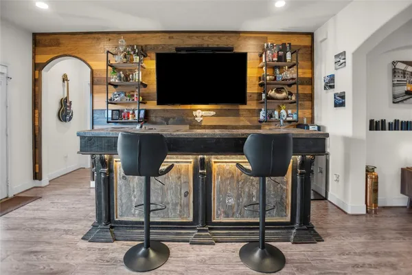 a room with gym equipment and equipment