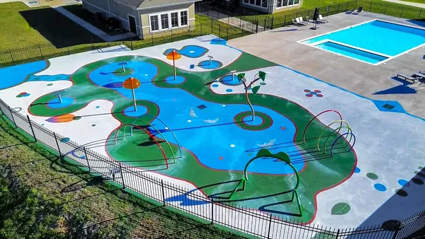 a bird view of play room