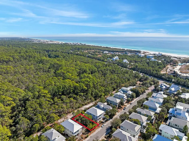 an aerial view of a city with lots of residential buildings