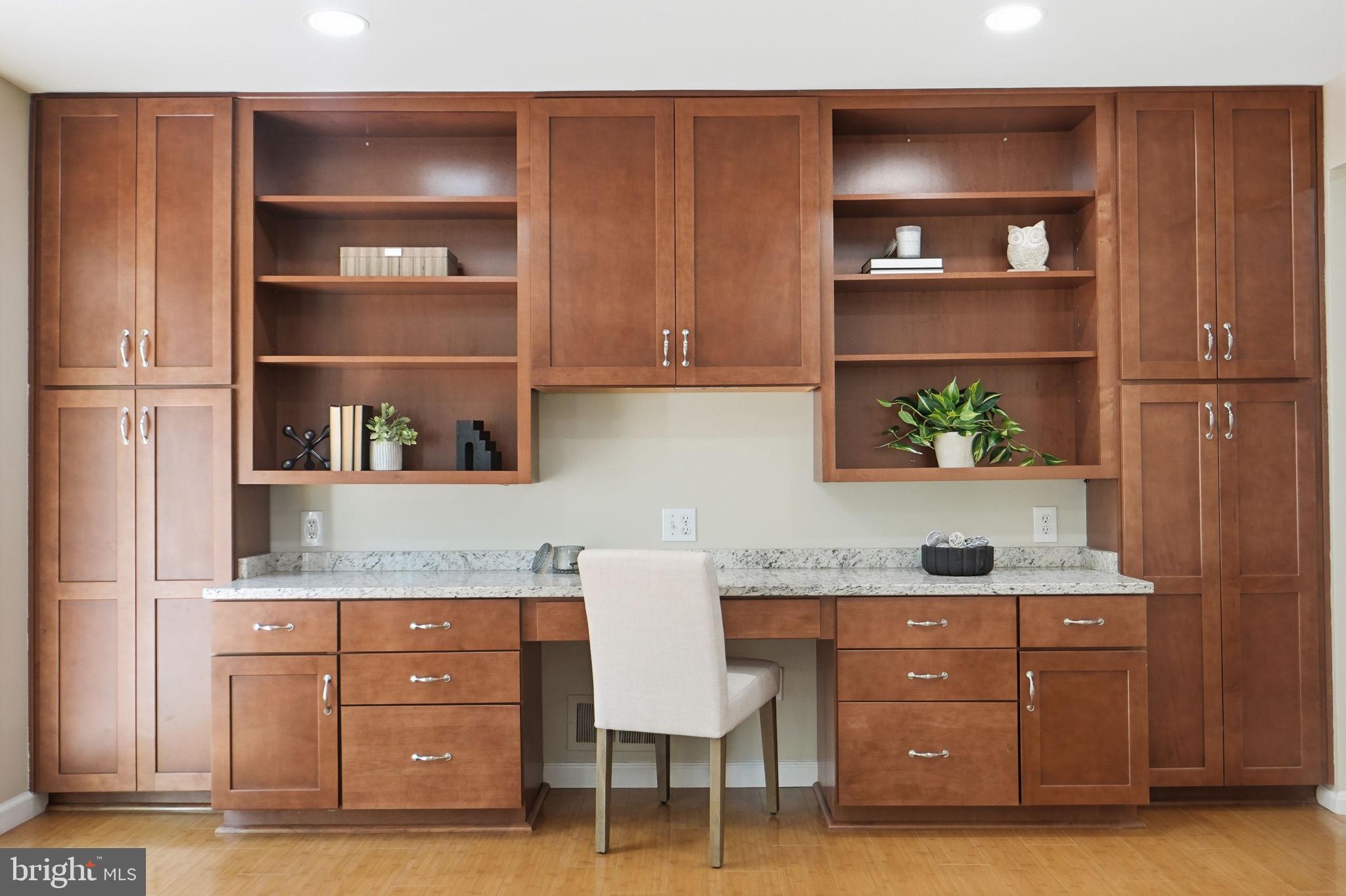8008 Inspection House Road Potomac, MD 20854 - Photo 19 of 43 Stylish home office with ample storage.