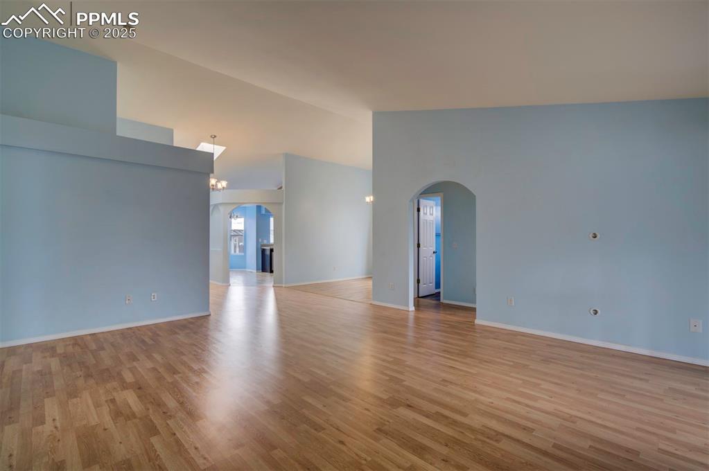 8072 Oliver Road Peyton, CO 80831 - Photo 12 of 30 a view of a room with wooden floor