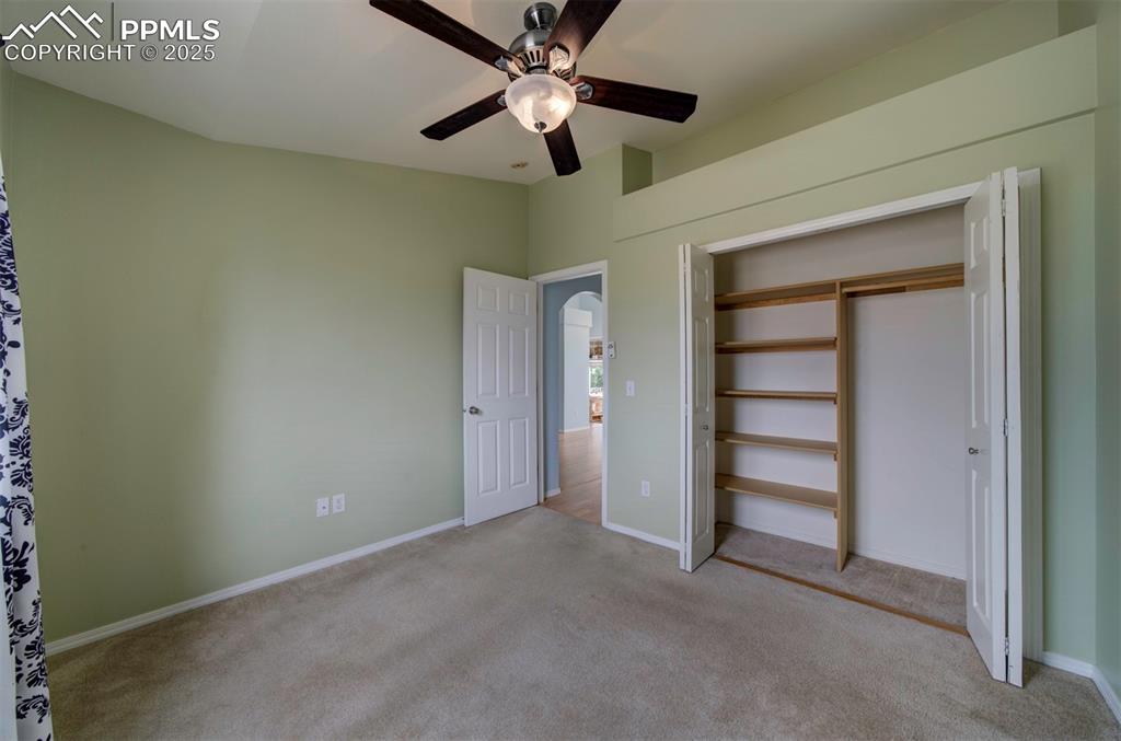 8072 Oliver Road Peyton, CO 80831 - Photo 20 of 30 a view of empty room with ceiling fan