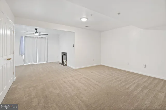 a big room with a natural light