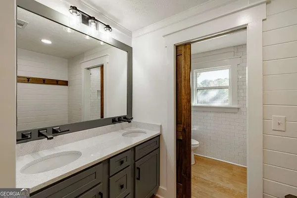 a view of storage and utility room