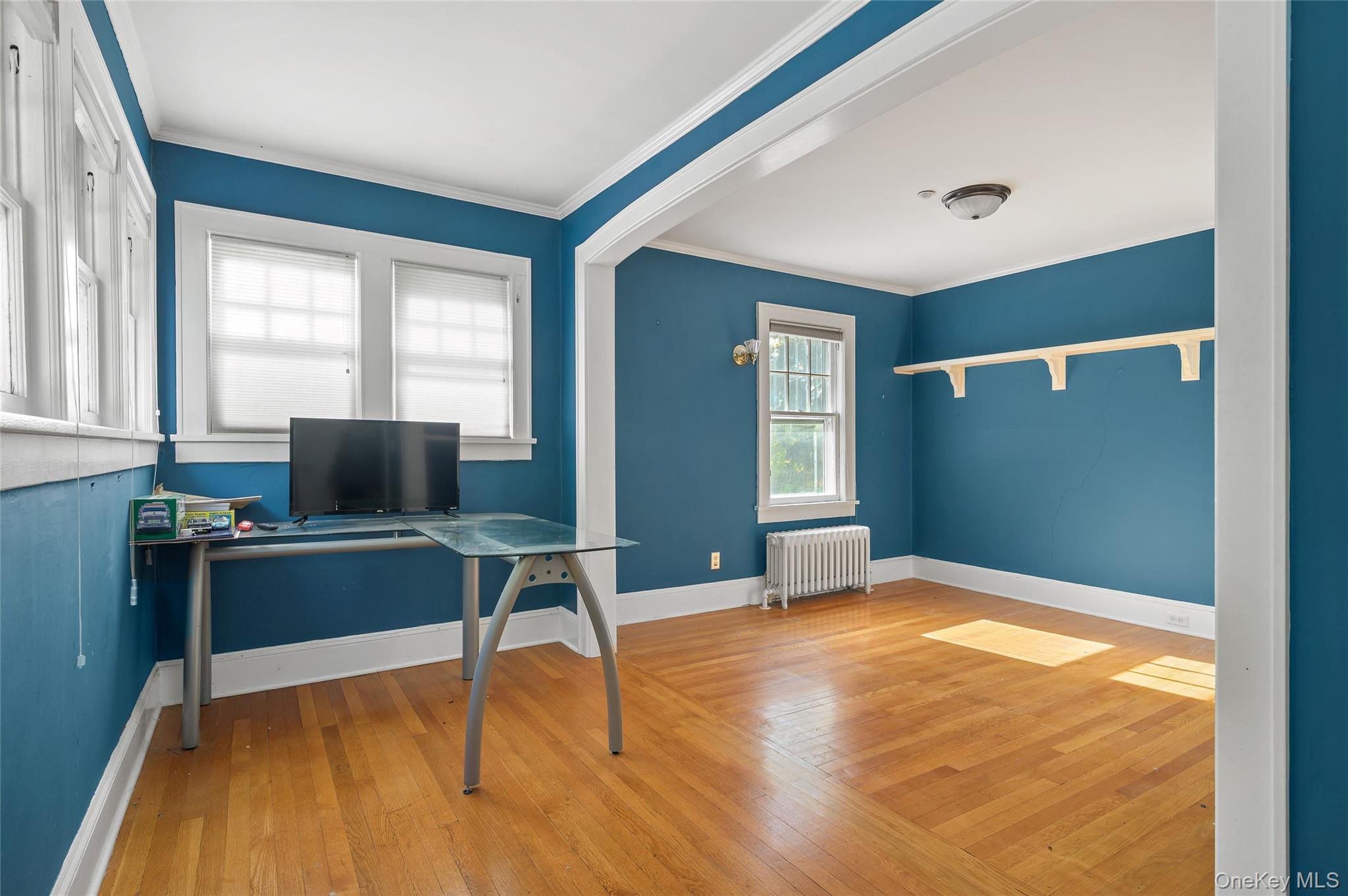 48 Mustato Road Katonah, NY 10536 - Photo 19 of 30 a workspace with furniture hardwood and a window